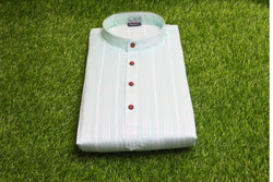 Men's Self Design Kurta | Polyester Cotton Fabric | Stylish & Comfortable Fit
